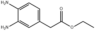 ethyl 2-(3,4-diaminophenyl)acetate Struktur