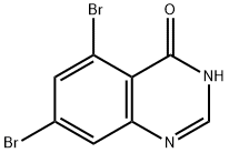 5,7-Dibromoquinazolin-4(3H)-one Struktur