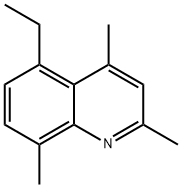 5-Ethyl-2,4,8-trimethylquinoline Struktur