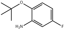 2-tert-butoxy-5-fluoroanilinedn Struktur