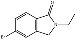 5-Bromo-2-ethylisoindolin-1-one Struktur