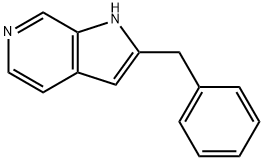 2-Benzyl-1H-pyrrolo[2,3-c]pyridine Struktur