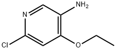 6-Chloro-4-ethoxypyridin-3-amine Struktur