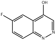 6-Fluoro-cinnolin-4-ol Struktur