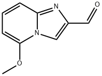 5-methoxy-Imidazo[1,2-a]pyridine-2-carboxaldehyde Struktur