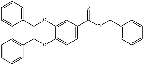 Benzyl 3,4-bis(benzyloxy)benzoate Struktur