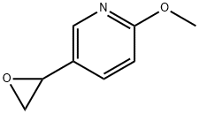 Pyridine, 2-methoxy-5-(2-oxiranyl)- Struktur