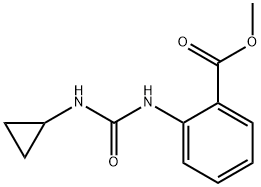 methyl 2-(3-cyclopropylureido)benzoate Struktur