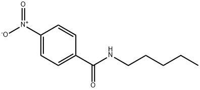 4-nitro-N-pentylbenzamide Struktur