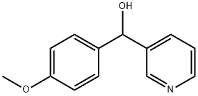 (4-methoxyphenyl)(pyridine-3-yl)methanol Struktur