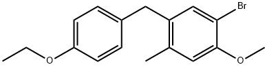 1-Bromo-5-(4-ethoxyphenylmethyl)-2-methoxy-4-methylbenzene