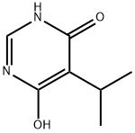 5-isopropylpyrimidine-4,6-diol Struktur