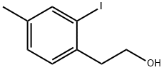 2-(2-Iodo-4-methylphenyl)ethan-1-ol Struktur