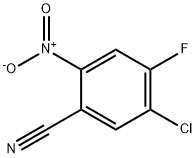 5-Chloro-4-fluoro-2-nitro-benzonitrile Struktur