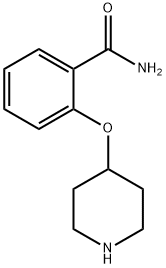 2-(Piperidin-4-yloxy)benzamide Struktur