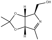 (3aR,4R,6aS)-3a,6a-Dihydro-2,2,6-trimethyl-4H-1,3-dioxolo[4,5-c]pyrrole-4-methanol Struktur