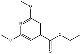 ethyl 2,6-dimethoxyisonicotinate Struktur