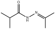 ISOBUTYRIC ACID ISOPROPYLIDENEHYDRAZIDE Struktur