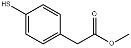 methyl 2-(4-mercaptophenyl)acetate Struktur