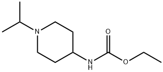 ethyl 1-isopropylpiperidin-4-ylcarbamate Struktur