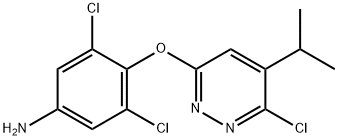 3,5-dichloro-4-((6-chloro-5-isopropylpyridazin-3-yl)oxy)aniline(WXG00196)