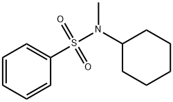 N-cyclohexyl-N-methylbenzenesulfonamide Struktur