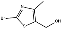 (2-Bromo-4-methylthiazol-5-yl)methanol Struktur