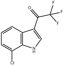 1-(7-chloro-1H-indol-3-yl)-2,2,2-trifluoroethanone