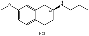 (S)-(-)-7-methoxy-N-propyl-2-aminotetraline hydrochloride Struktur