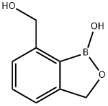 7-(hydroxymethyl)benzo[c][1,2]oxaborol-1(3H)-ol Struktur