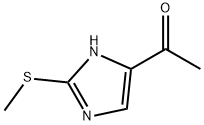 1-(2-(Methylthio)-1H-imidazol-4-yl)ethanone Struktur