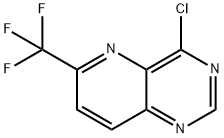 4-Chloro-6-(trifluoromethyl)pyrido[3,2-d]pyrimidine Struktur