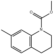 Methyl 7-methyl-3,4-dihydroquinoline-1(2H)-carboxylate Struktur