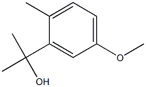 2-(5-Methoxy-2-methyl-phenyl)-propan-2-ol Struktur