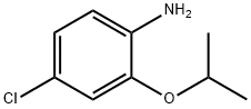 4-Chloro-2-isopropoxyaniline Struktur