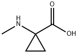 1-(methylamino)cyclopropanecarboxylic acid Struktur