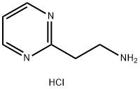 2-Pyrimidin-2-yl-ethylamine dihydrochloride Struktur