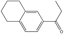 1-(5,6,7,8-Tetrahydro-2-naphthalenyl)-1-propanone Struktur