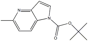 5-Methyl-pyrrolo[3,2-b]pyridine-1-carboxylic acid tert-butyl ester Struktur