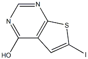 6-Iodo-thieno[2,3-d]pyrimidin-4-ol Struktur