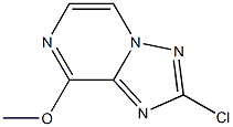 2-Chloro-8-methoxy-[1,2,4]triazolo[1,5-a]pyrazine Struktur