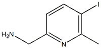 (5-Iodo-6-methyl-pyridin-2-yl)-methyl-amine Struktur