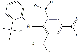 N-PICRYL-ALPHA,ALPHA,ALPHA-TRIFLUORO-O-TOLUIDINE Struktur