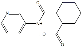 N-(3-PYRIDYL)HEXAHYDROPHTHALAMIC ACID Struktur