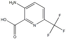 3-Amino-6-(trifluoromethyl)pyridine-2-carboxylic acid Struktur