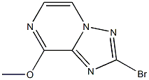 2-Bromo-8-methoxy-[1,2,4]triazolo[1,5-a]pyrazine Struktur