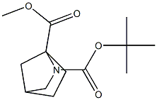 2-TERT-BUTYL 1-METHYL 2-AZABICYCLO[2.2.1]HEPTANE-1,2-DICARBOXYLATE Structure