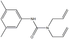 1,1-DIALLYL-3-(3,5-XYLYL)UREA Struktur