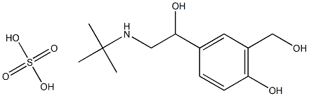 Salbutamol Sulphate Impurity Struktur