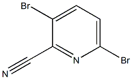 3,6-dibromopicolinonitrile Struktur